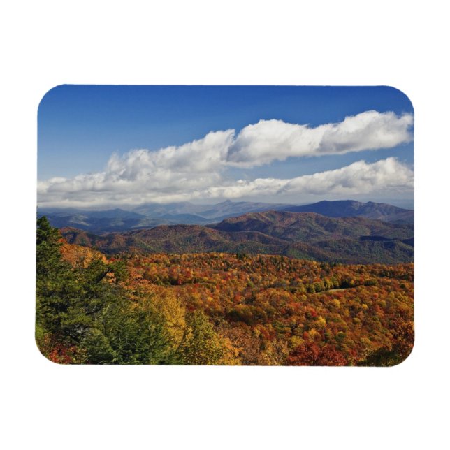 Herbstansicht der südlichen Appalachen Magnet (Horizontal)