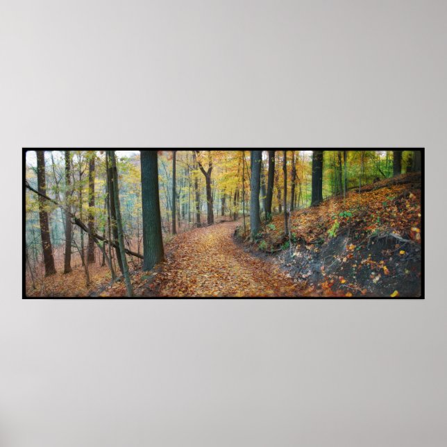 Herbstansicht, Poster (Vorne)