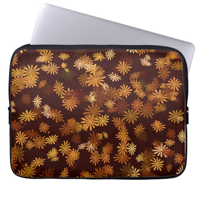Herbstastern Laptopschutzhülle (Vorderseite)