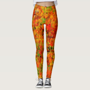 Herbstausgänge Abstrakt Leggings