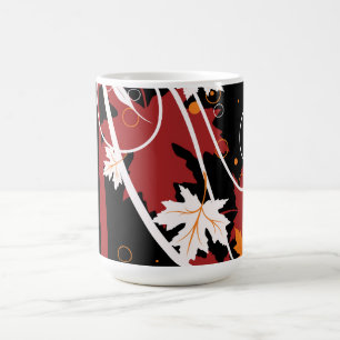 Herbstausgänge Abstrakt Tasse