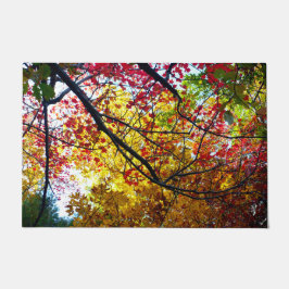 Herbstausgänge am Waldenteich Fußmatte