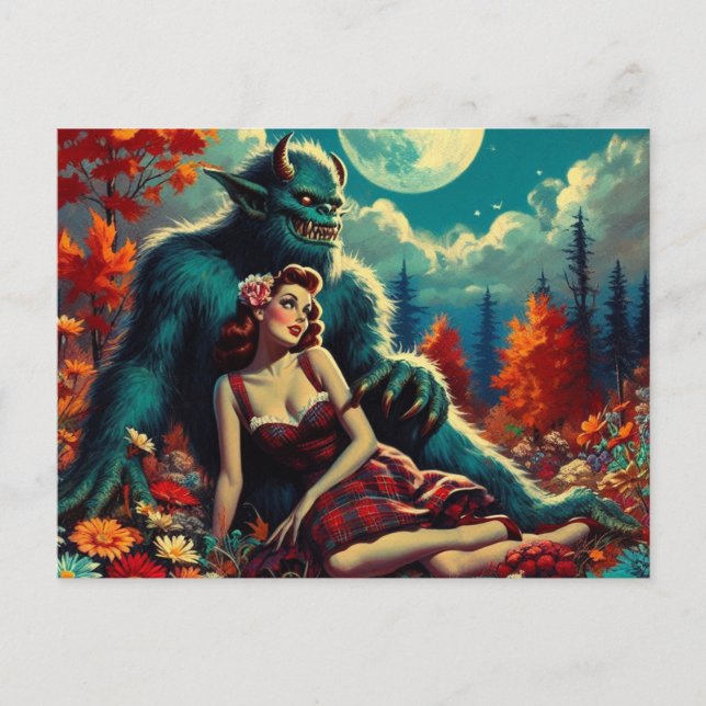 Herbstausgänge Postkarte (Vorderseite)