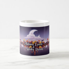 Herbstausgänge und leckere Träume Kaffeemarke Tass Kaffeetasse