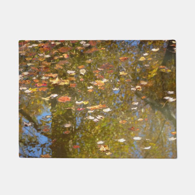 Herbstausstiege und Streams-Reflektion bei Greenbe Fußmatte (Vorderseite)