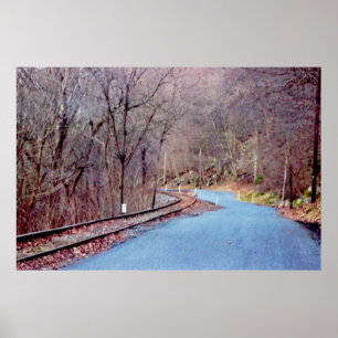 Herbstbahn Poster