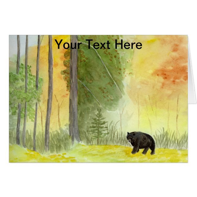 Herbstbär (Vorderseite (Horizontal))