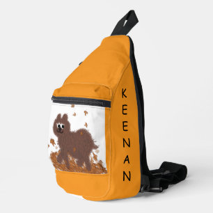 Herbstbär Crossbody Bag