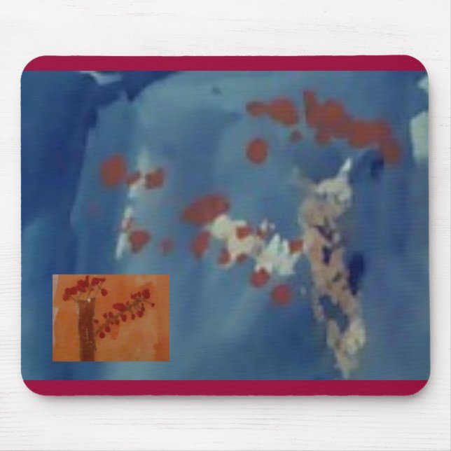 Herbstbaum 2, Herbstbaum durch Boo Mousepad (Vorne)