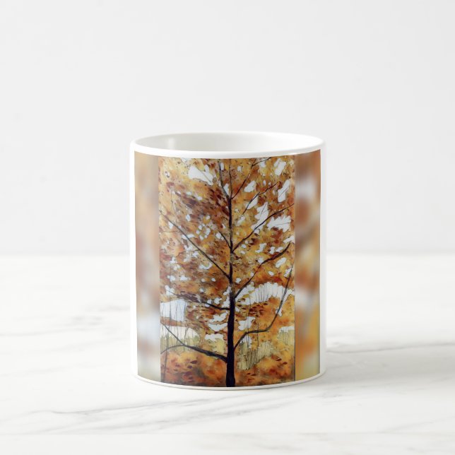 Herbstbaum Kaffeetasse (Mittel)