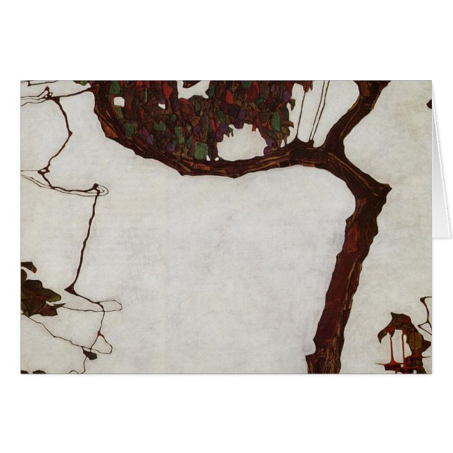 Herbstbaum mit Fuchsias (Vorderseite (Horizontal))