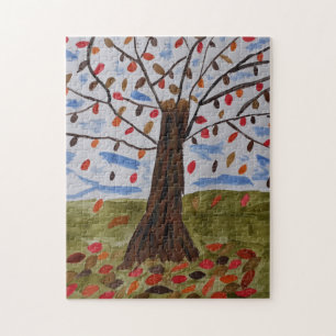 Herbstbaum Puzzle