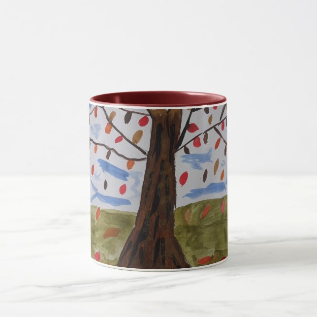 Herbstbaum Tasse (Zentrum)