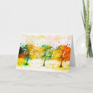 Herbstbäume benutzerdefiniert karte