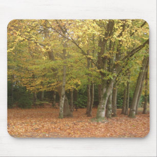 Herbstbäume Mousepad
