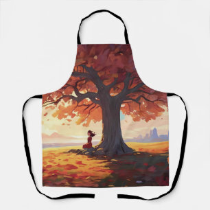 Herbstbaumgebet Schürze