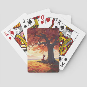 Herbstbaumgebet Spielkarten