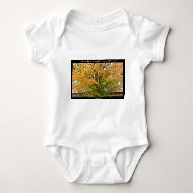 Herbstbeauty Hot Springs, Arkansas Apparel Geschen Baby Strampler (Vorderseite)