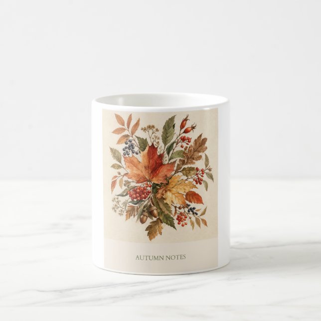 Herbstbecher Kaffeetasse (Mittel)