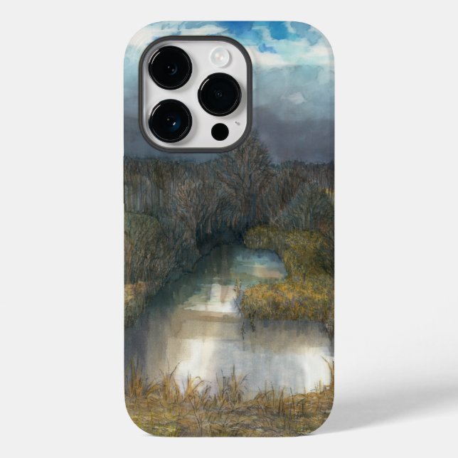 Herbstbecken Case-Mate iPhone Hülle (Rückseite)