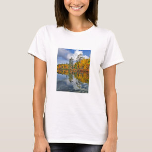 Herbstbeckenreflektionen, Maine T-Shirt