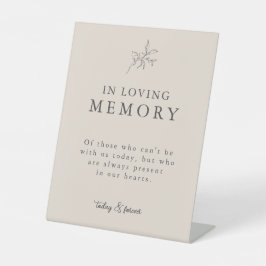 Herbstbeige im liebenden Speicher Sockelschild