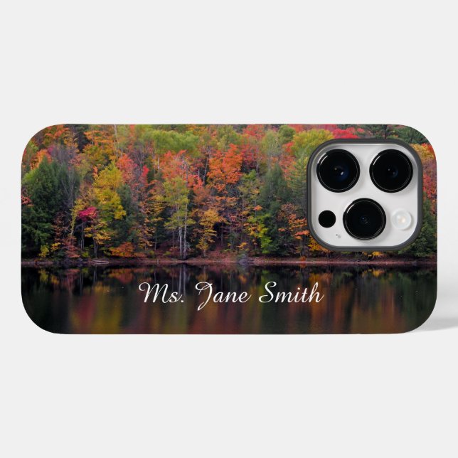 Herbstbelästigung Fall Farbe Handy Fall Case-Mate iPhone Hülle (Rückseite (Horizontal))