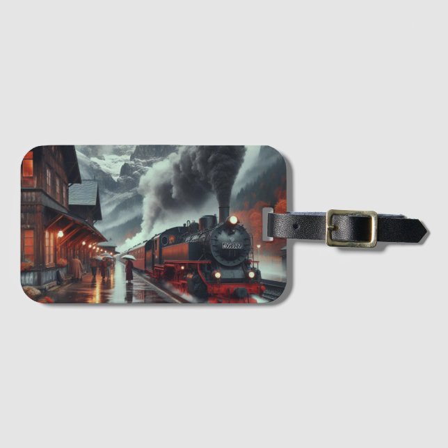 Herbstbergbahn Gepäckanhänger (Vorderseite (Horizontal))