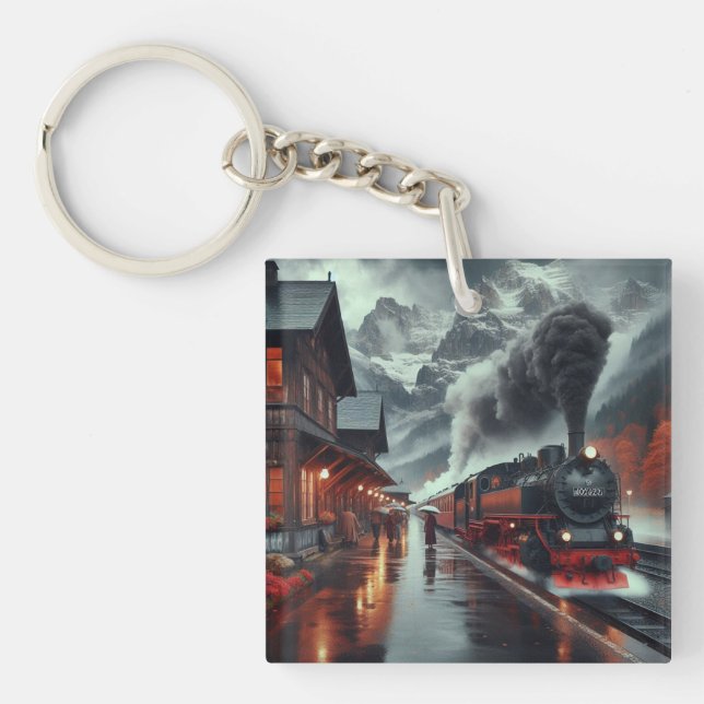 Herbstbergbahn Schlüsselanhänger (Vorderseite)