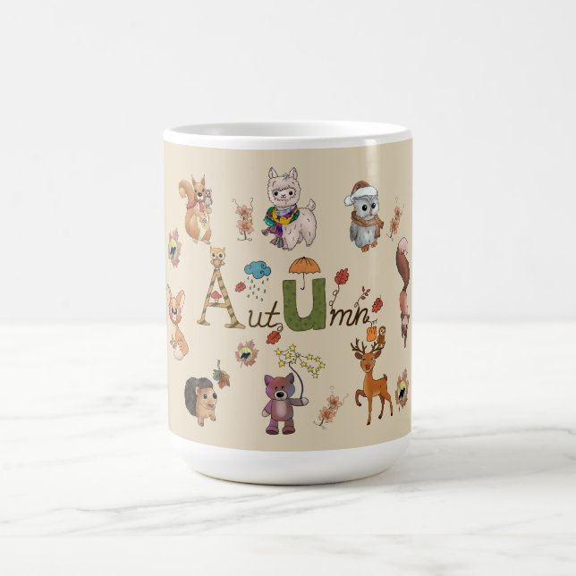 Herbstbild Kaffeetasse (Mittel)