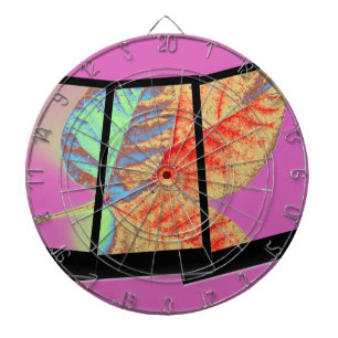 Herbstblatt Dartscheibe