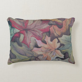 Herbstblatt Dekokissen