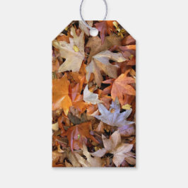 Herbstblatt Geschenkanhänger