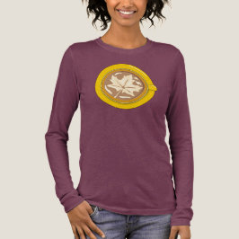 Herbstblatt Kaffee Latte Tri-Blend Shirt