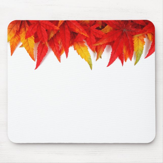 Herbstblatt-Mauspad Mousepad (Vorne)
