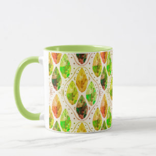 Herbstblatt tasse