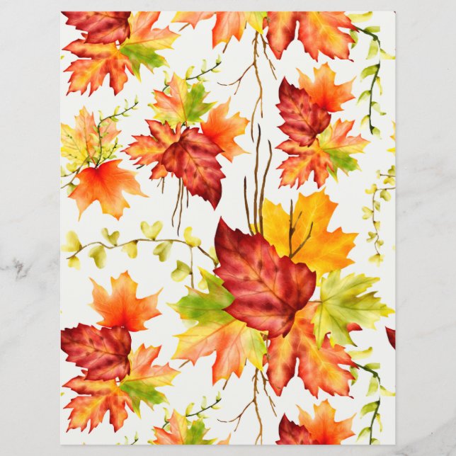 Herbstblätter  (Vorderseite)