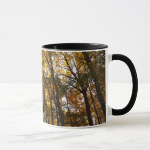 Herbstblätter am Morgen Maryland Natur Tasse