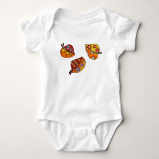 Herbstblätter Baby Strampler