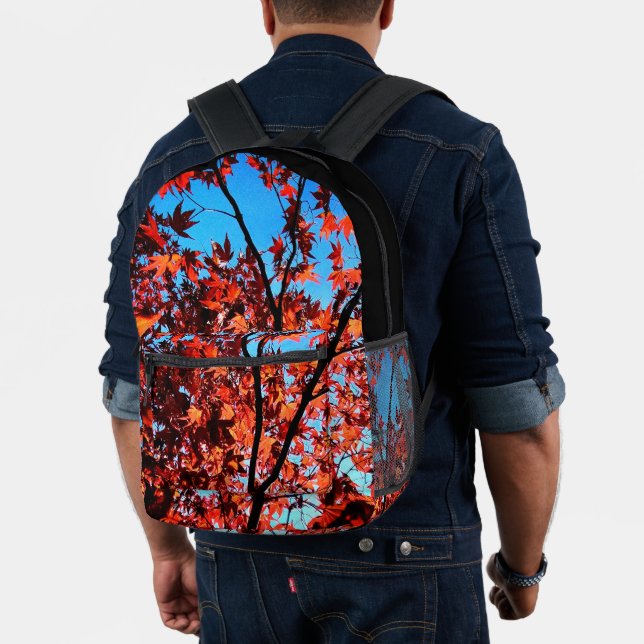 Herbstblätter Bedruckter Rucksack (Insitu (Modell))
