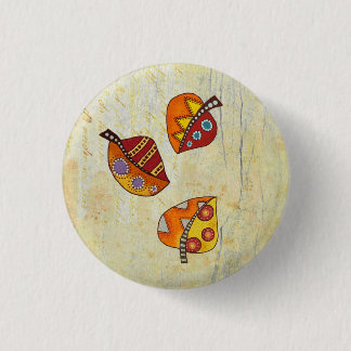 Herbstblätter Button