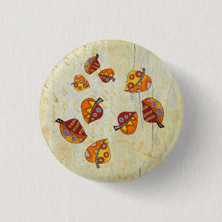 Herbstblätter Button