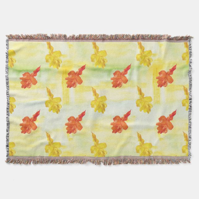 Herbstblätter Decke (Vorderseite)