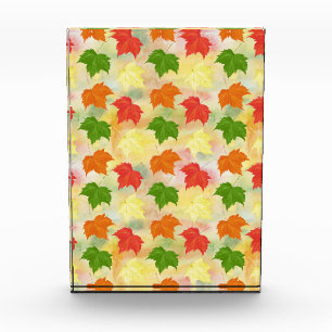 Herbstblätter Fotoblock