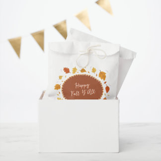Herbstblätter Froher Herbst Thanksgiving Friendsgi Geschenktütchen