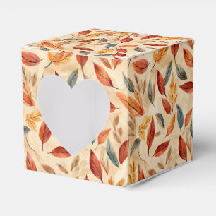 Herbstblätter Gefallen Geschenkbox Geschenkschachtel