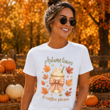Herbstblätter & Kaffee Bitte Damen