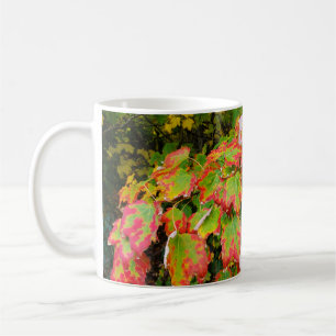 Herbstblätter Kaffeetasse