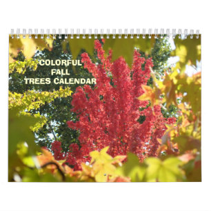 Herbstblätter KALENDER Herbstbäume Kalender