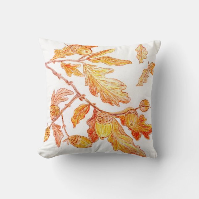 Herbstblätter Kissen (Vorderseite)